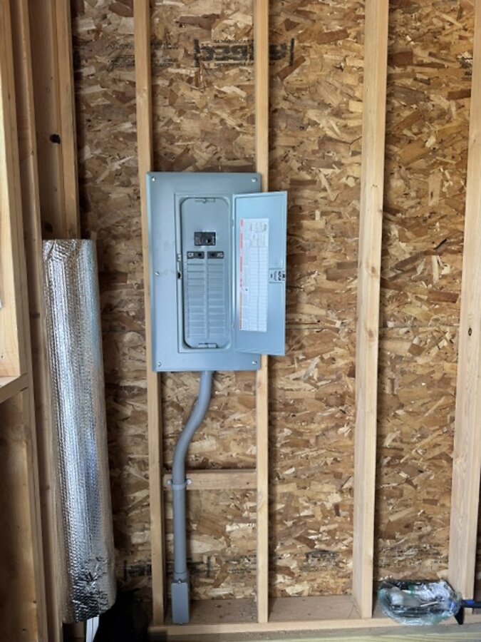 Service upgrade & conduit