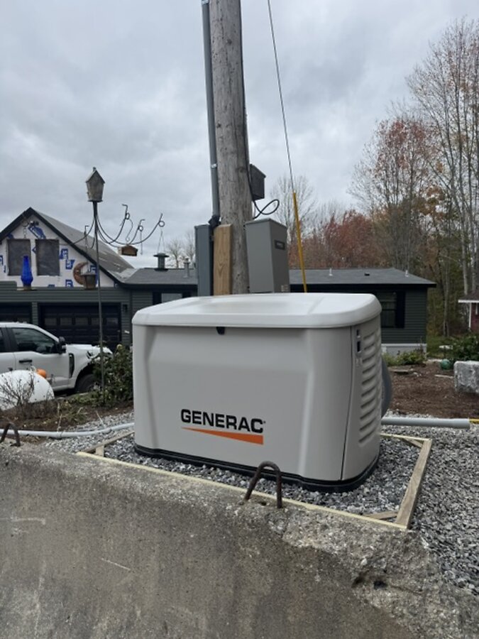 Air-cooled standby generator